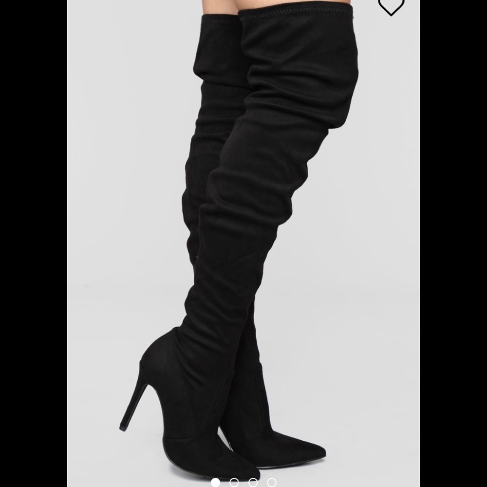 Fashion Nova Thigh High Boots